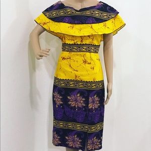 African Print Dress